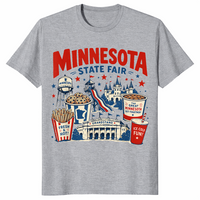 MN State Fair Cookies Shirt in sport grey