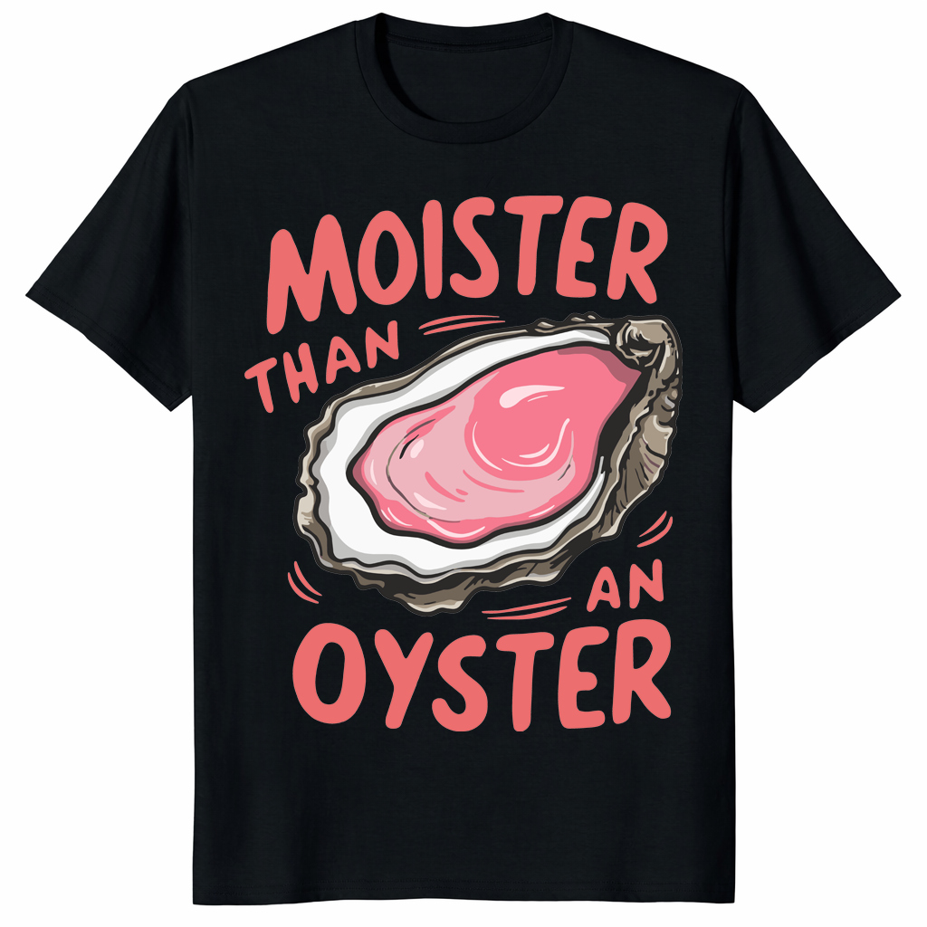 Moister Than An Oyster Shirt trending design shirt