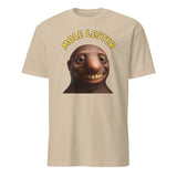 Mole Lester Shirt in Sand – Funny Stag Do & Shit Shirt Swap Gag Tee