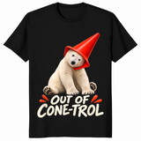 Momota Polar Bear shirt in black