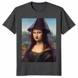 Mona Lisa Witch Shirt in dark heather grey