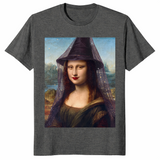 Mona Lisa Witch Shirt in dark heather