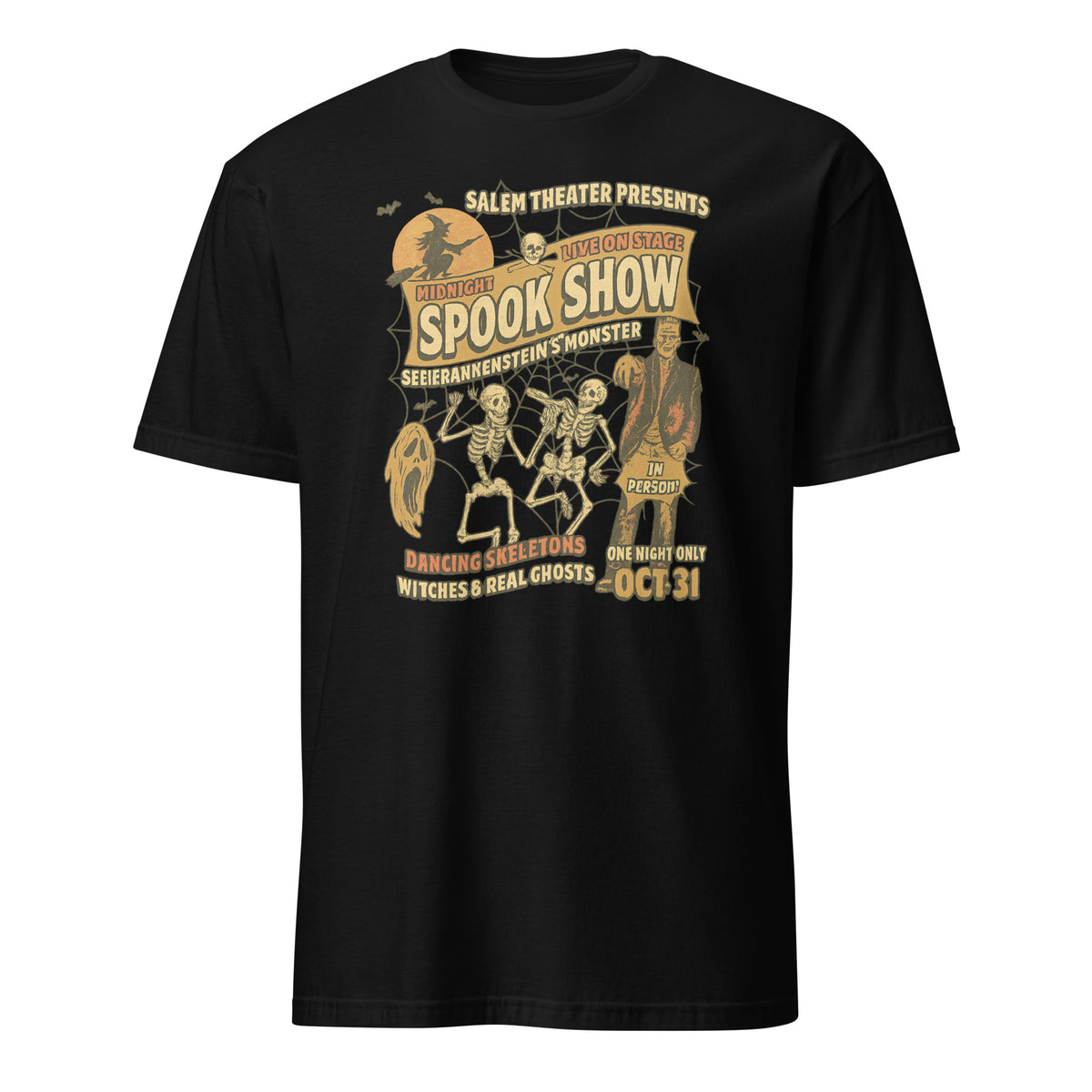 Retro Halloween Monster Mash Shirt – Comfort Colors Graphic Tee | Frankenstein Design | Cuccico Design