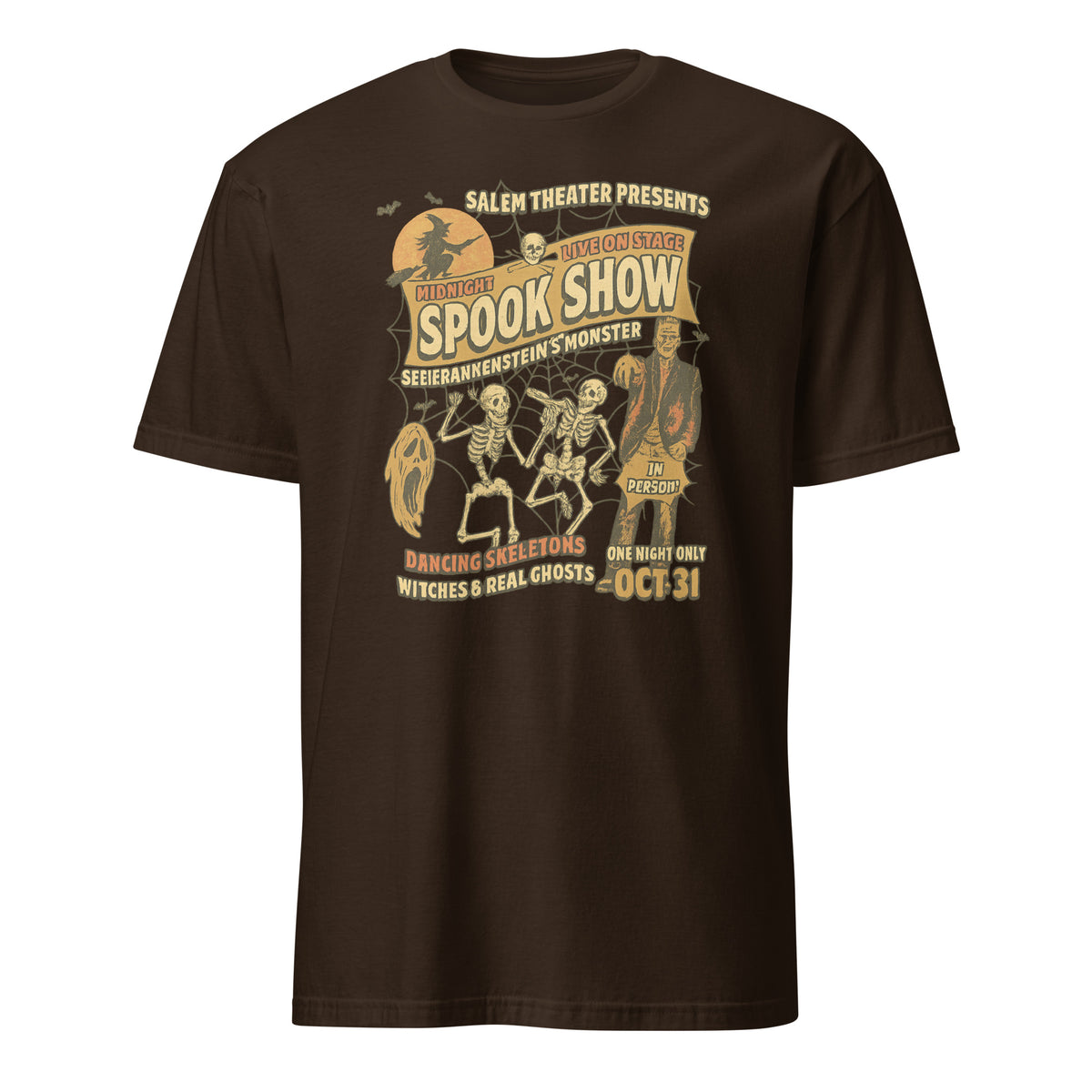 Retro Halloween Monster Mash Shirt – Comfort Colors Graphic Tee | Frankenstein Design | Cuccico Design