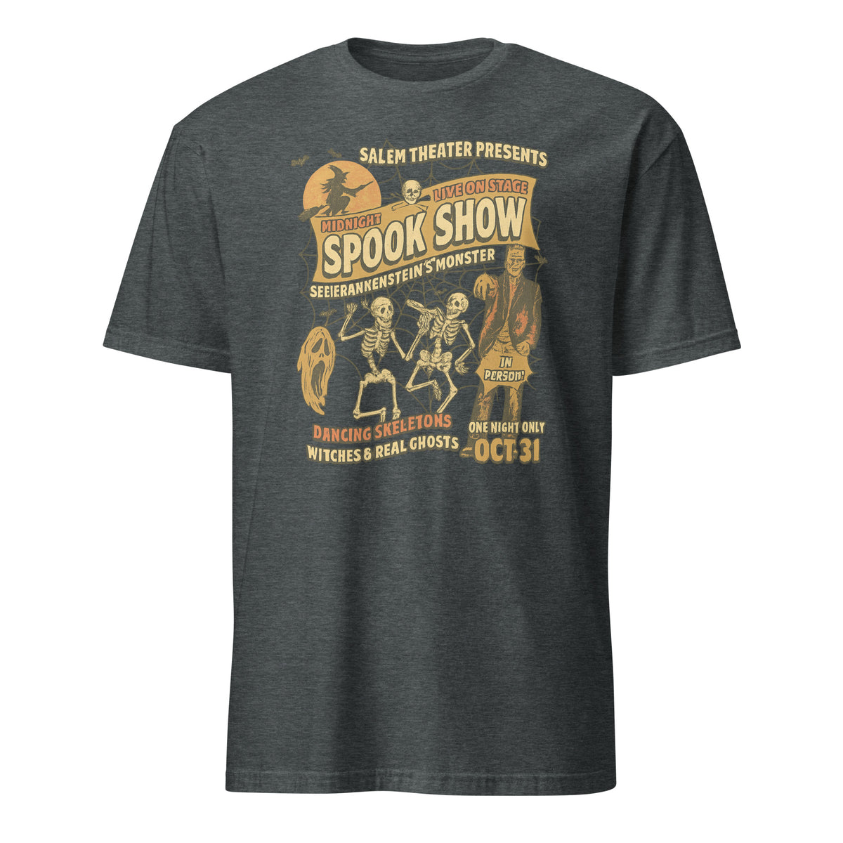 Retro Halloween Monster Mash Shirt – Comfort Colors Graphic Tee | Frankenstein Design | Cuccico Design