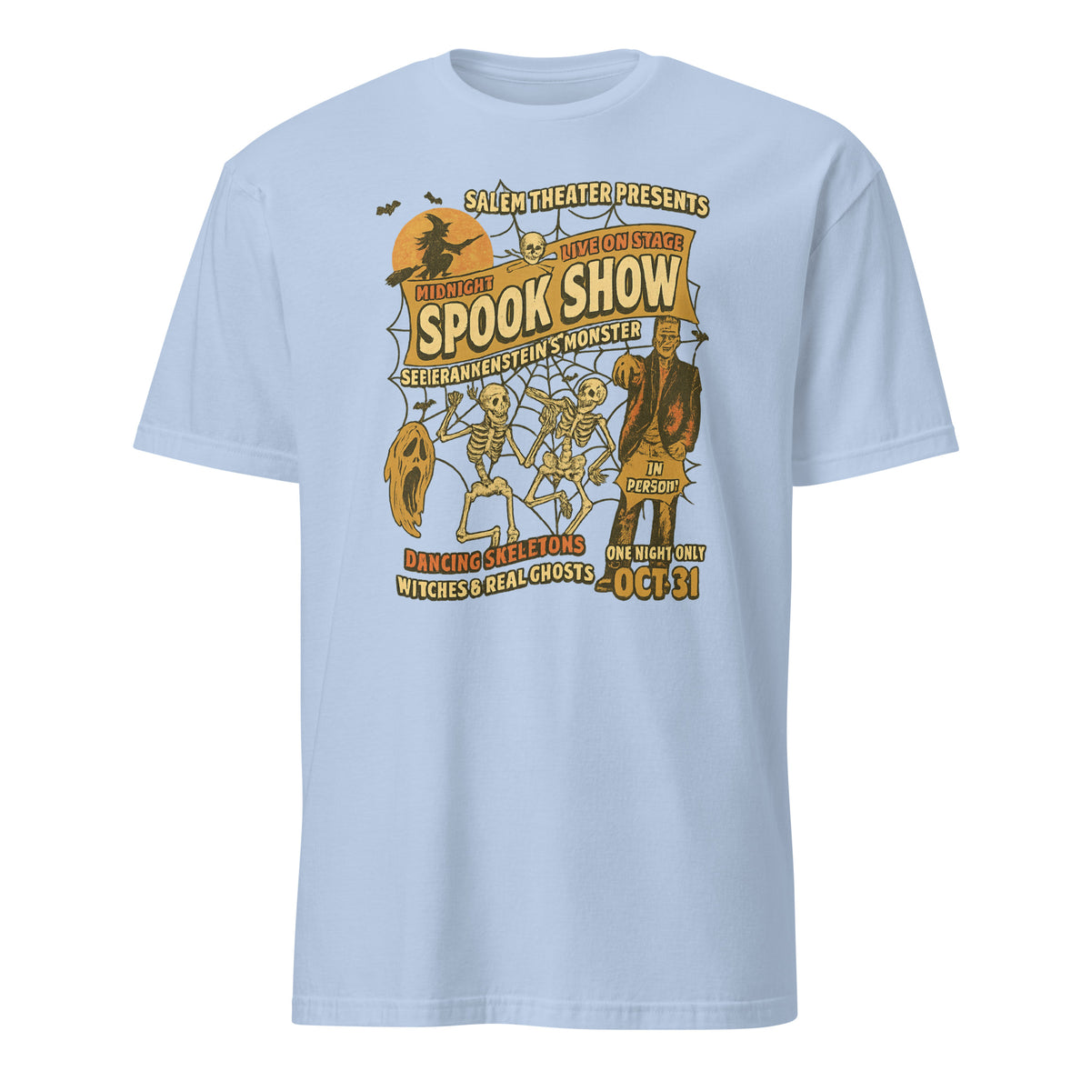 Retro Halloween Monster Mash Shirt – Comfort Colors Graphic Tee | Frankenstein Design | Cuccico Design