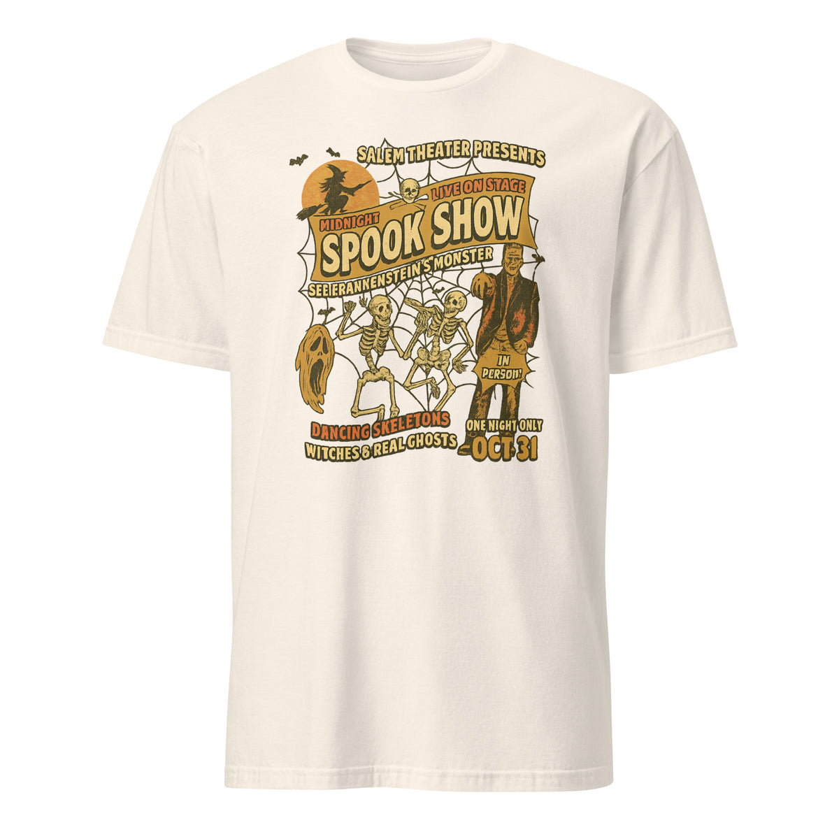 Retro Halloween Monster Mash Shirt – Comfort Colors Graphic Tee | Frankenstein Design | Cuccico Design