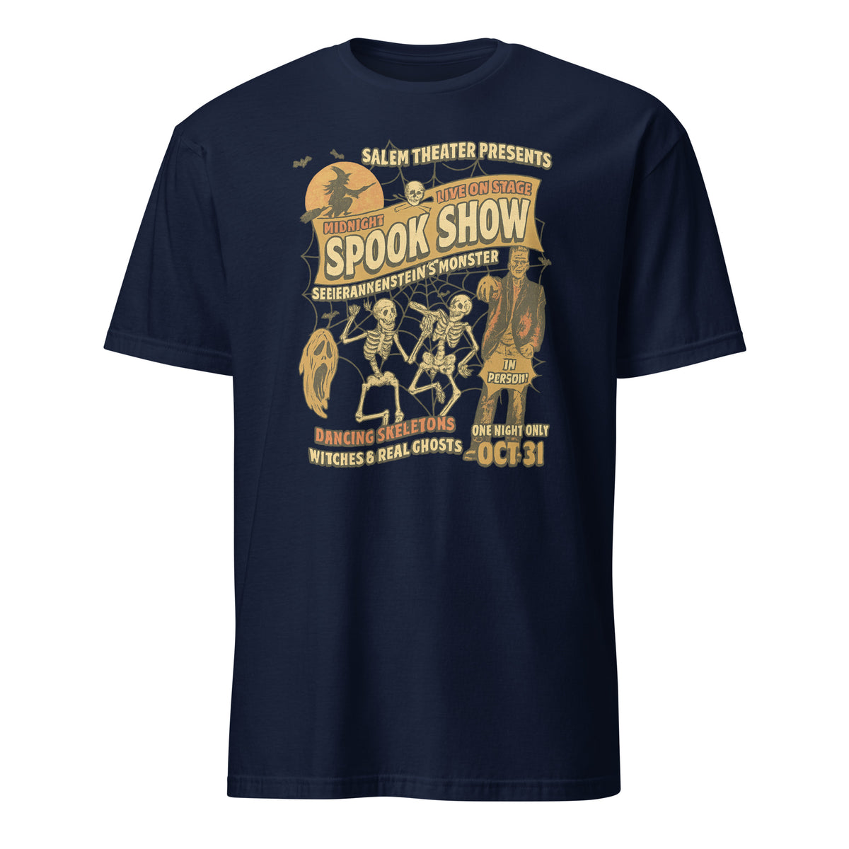 Retro Halloween Monster Mash Shirt – Comfort Colors Graphic Tee | Frankenstein Design | Cuccico Design