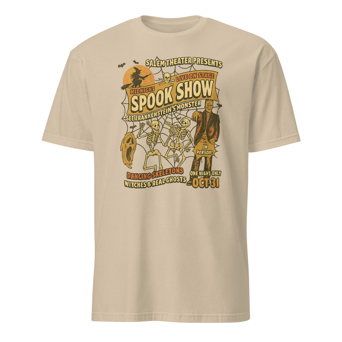 Retro Halloween Monster Mash Shirt – Comfort Colors Graphic Tee | Frankenstein Design | Cuccico Design