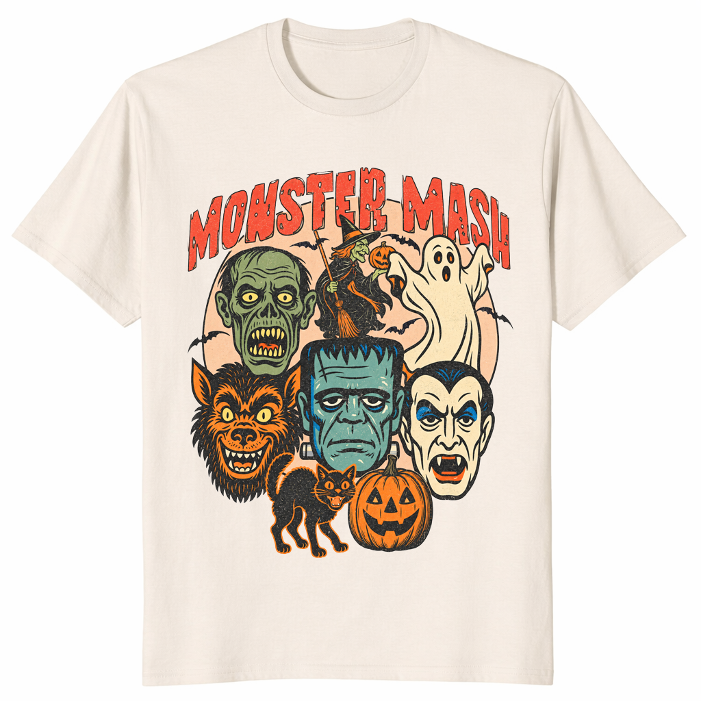 Monster mash shirt in natural