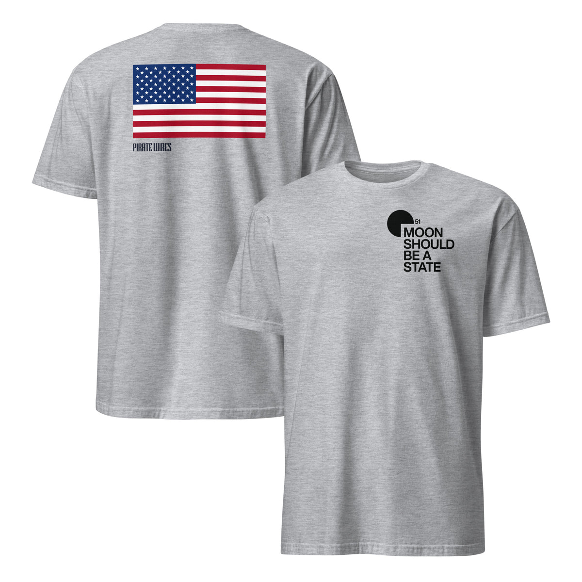 Moon should be a state shirt in sport grey