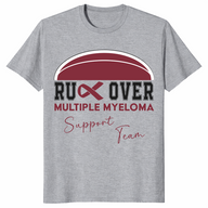 Multiple Myeloma Awareness shirt in sport grey