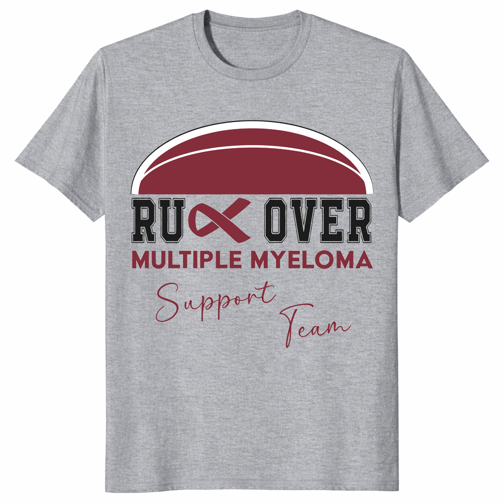 Multiple Myeloma Awareness shirt in sport grey