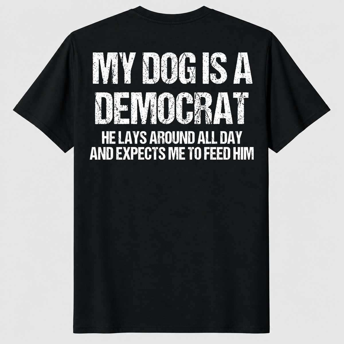My Dog Is A Democrat Funny Political T-Shirt | Pet Lover Tee | Cuccico