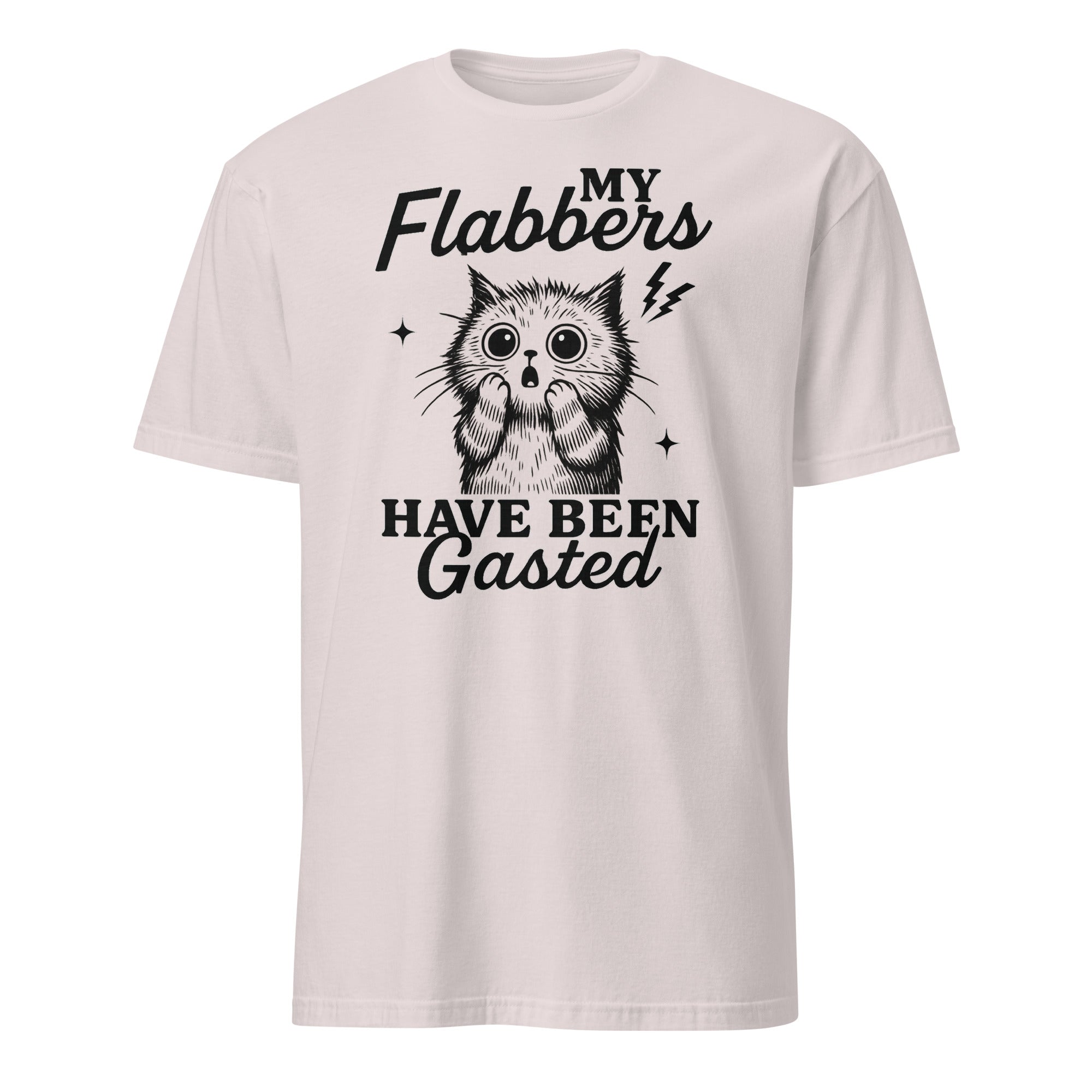 My Flabbers Have Been Gasted Shirt in ice grey by Cuccico