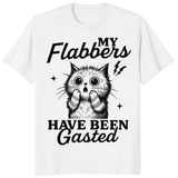 My Flabbers Have Been Gasted Shirt in white by Cuccico