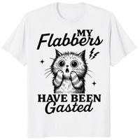 My Flabbers Have Been Gasted Shirt in white by Cuccico