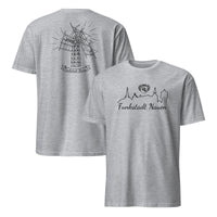 Nauen radio tower shirt in sport grey
