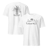 Nauen radio tower shirt in white