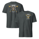 Navy Chief pride shirt in dark heather, Honor the Anchor USN Desert Chiefs design