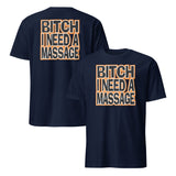 Need A Massage Shirt in navy