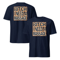 Need A Massage Shirt in navy