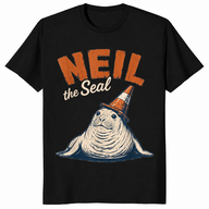 Neil The Seal Tasmania Viral Elephant Seal Traffic Cone T-Shirt | Cuccico