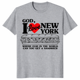 New york sandwich shirt in sport grey