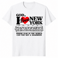 New york sandwich shirt in white