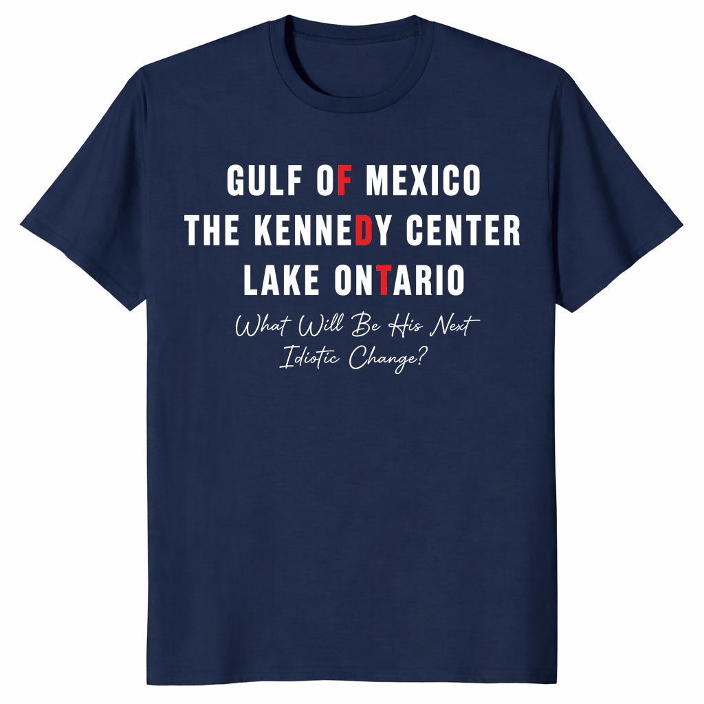 Next Idiotic Change shirt in navy