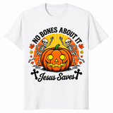 No bones about it shirt white