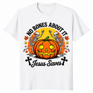 No bones about it shirt white