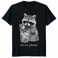 No Ice Please Raccoon Shirt – funny anti-ICE protest tee with raccoon meme design