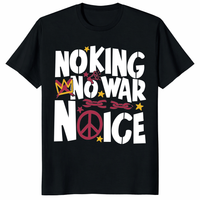 No King No War No ICE Political Protest T-Shirt | Cuccico