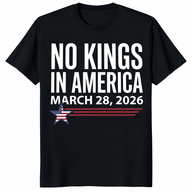 No Kings in America Shirt trending design shirt