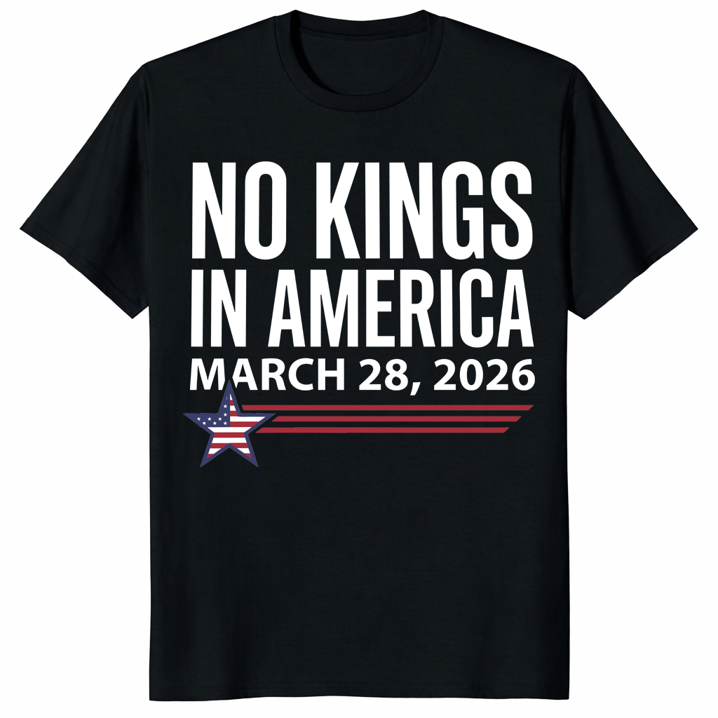 No Kings in America Shirt trending design shirt