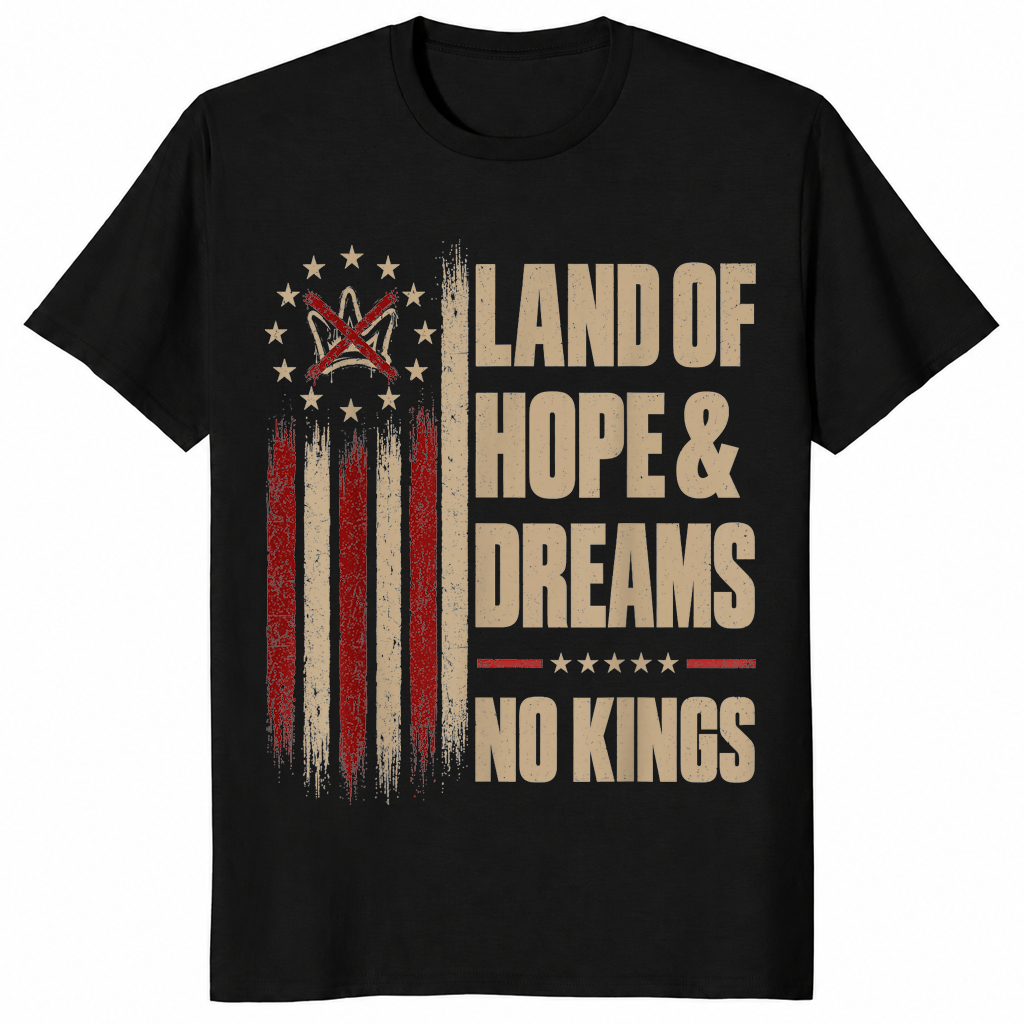 No kings shirt in black