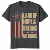 No kings shirt in dark heather grey