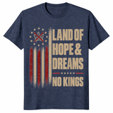 No kings shirt in heather navy
