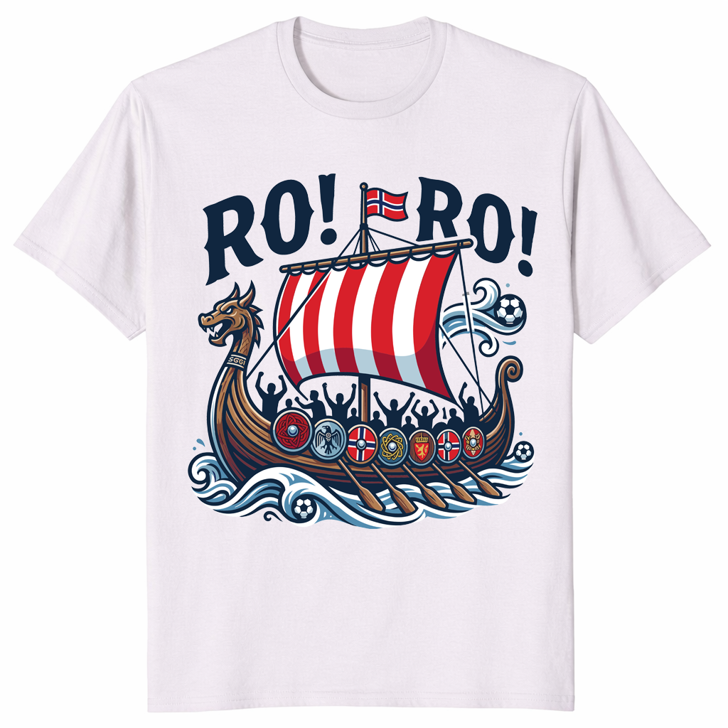 Ro Ro Norway Viking Chant Shirt | 2026 World Cup Football Fan Tee | Cuccico