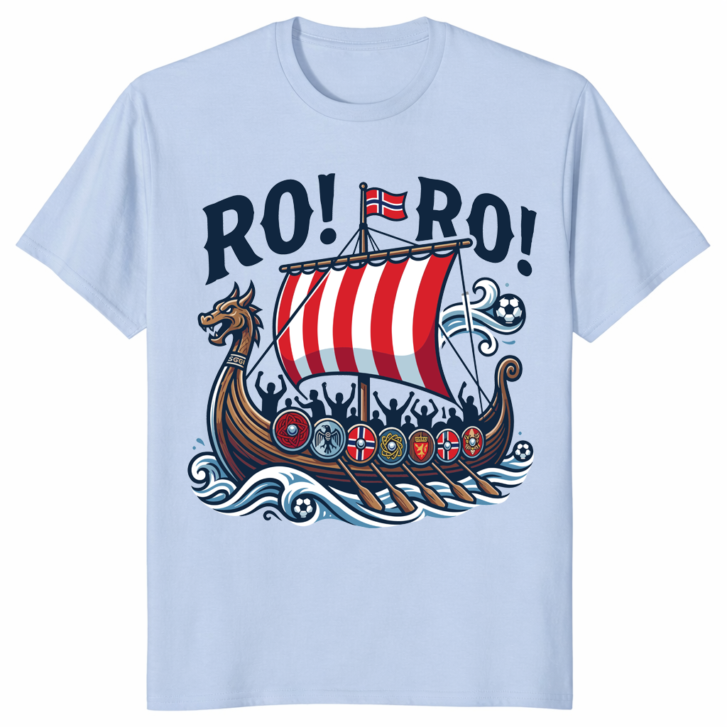 Ro Ro Norway Viking Chant Shirt | 2026 World Cup Football Fan Tee | Cuccico