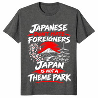 Not A Theme Park shirt dark heather