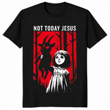 Not Today Jesus Gothic Dark Art Creepy Cute T-Shirt | Goth Tee | Cuccico
