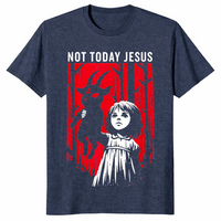 Not Today Jesus Gothic Dark Art Creepy Cute T-Shirt | Goth Tee | Cuccico