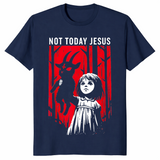 Not Today Jesus Gothic Dark Art Creepy Cute T-Shirt | Goth Tee | Cuccico