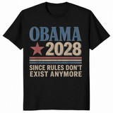 Obama 2028 shirt in black