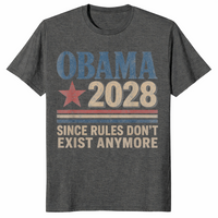 Obama 2028 shirt in dark heather