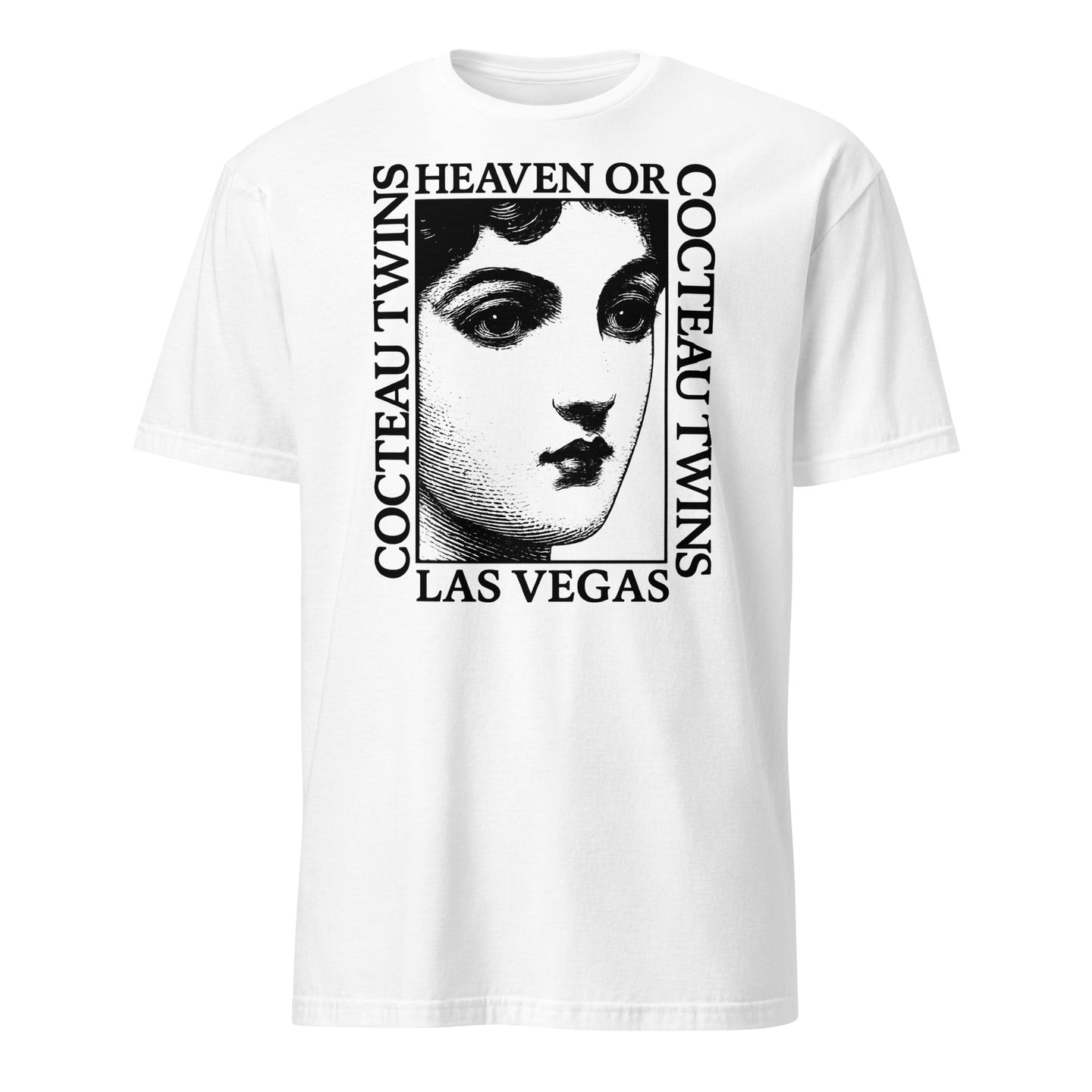 Cocteau Twins vintage inspired tee shirt in white – dream pop band retro music t-shirt