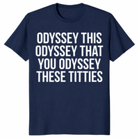 Odyssey this odyssey that shirt in navy