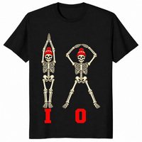 Ohio skeleton matching shirt in black